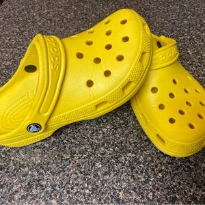 Yellow Crocs